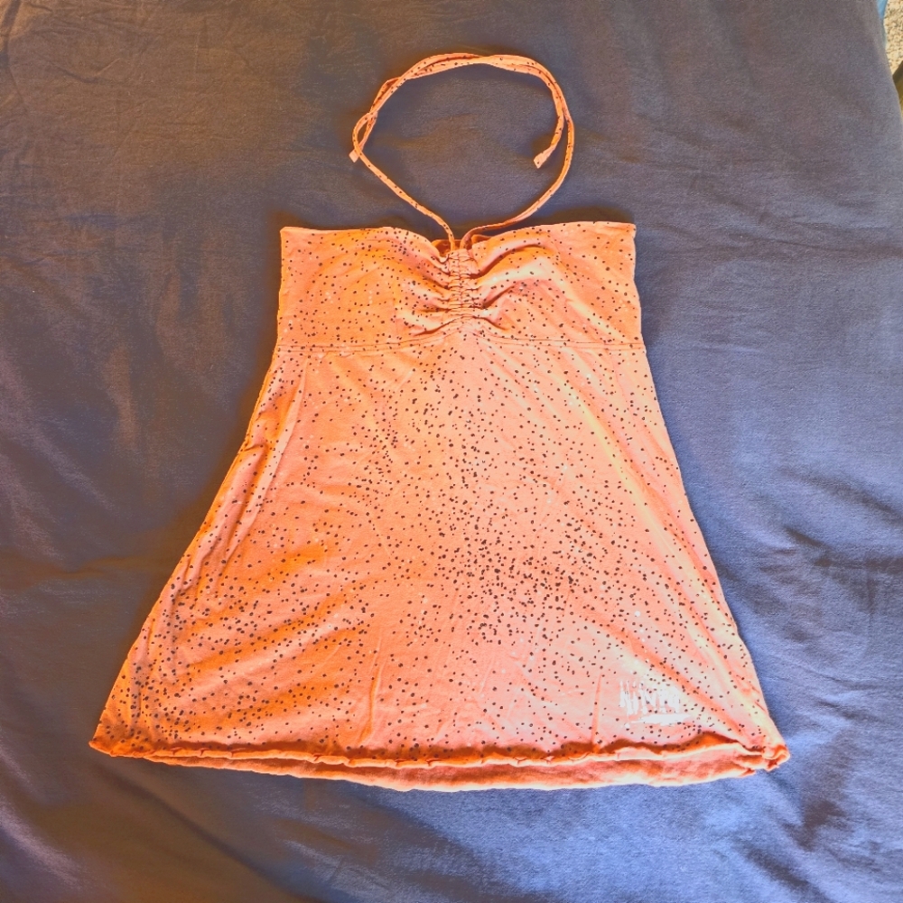Nikita peach speckled tank dress - Medium